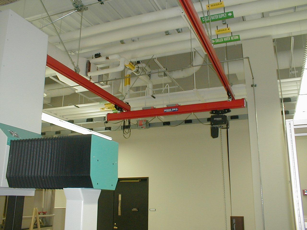 Demag Ceiling Suspended Workstation Bridge Crane and Runway