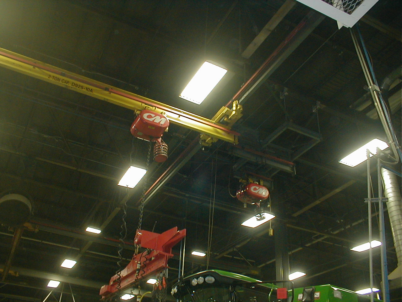 Interlock Transfer Bridge Crane to Transfer Section