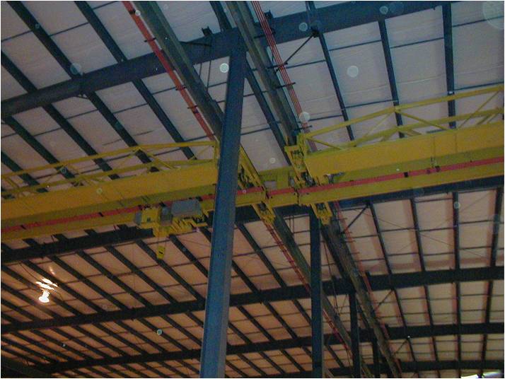 Interlock Transfer Bridge Cranes with Transfer Section