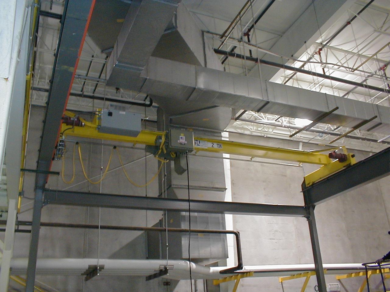 AFE Crane 2 Ton Freestanding Top Running Crane Runway with Header