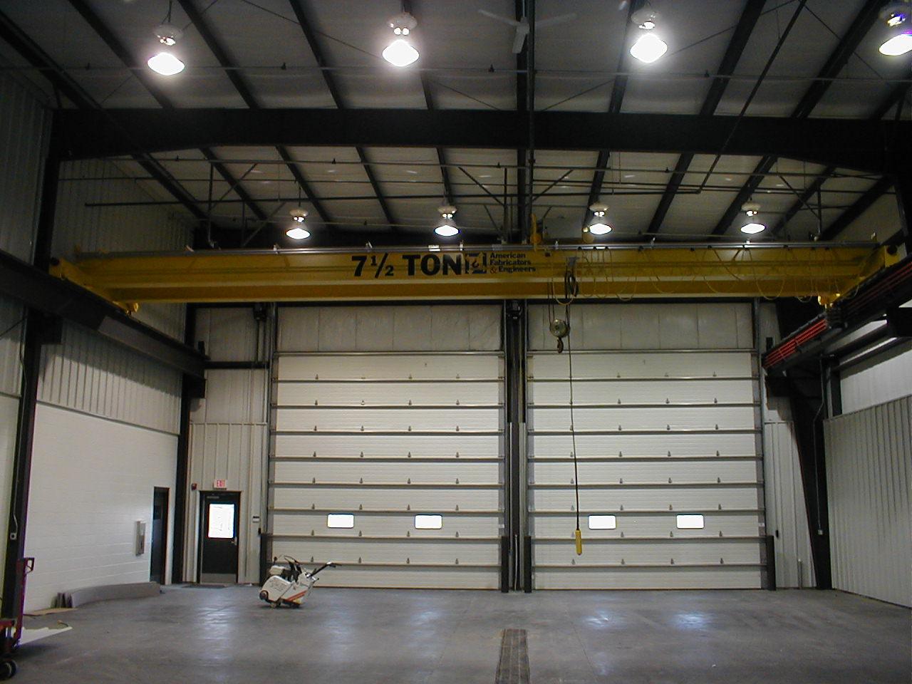 7 1/2 Ton Top Running Double Girder Bridge Crane