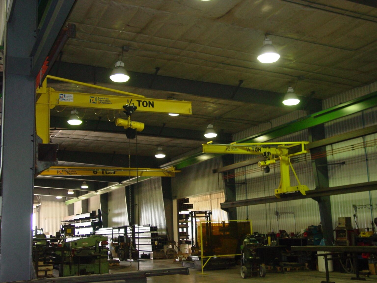 AFE Crane 1/2 Ton Wall Traveling Jib Cranes