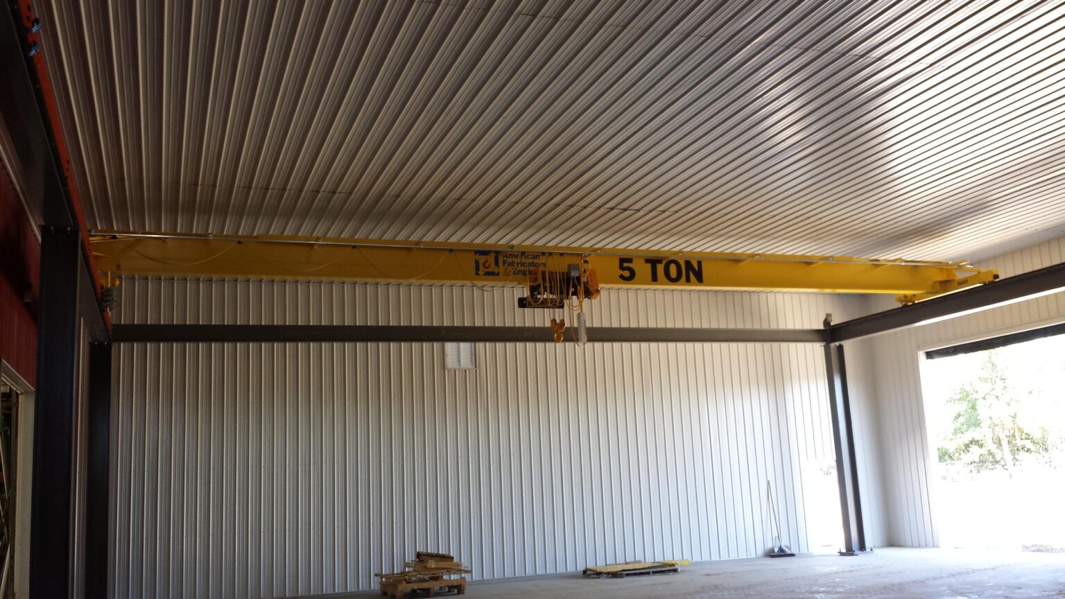 AFE Crane 5 Ton Freestanding Top Running Crane Runway with Header