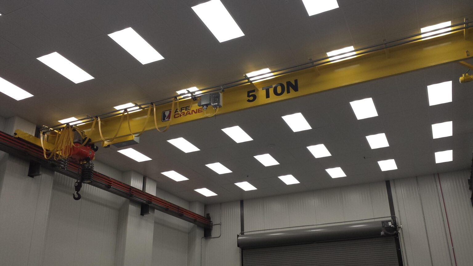 5 Ton Top Running Single Girder Bridge Crane with Walkaway Pendant and Haunch Mounted Runway