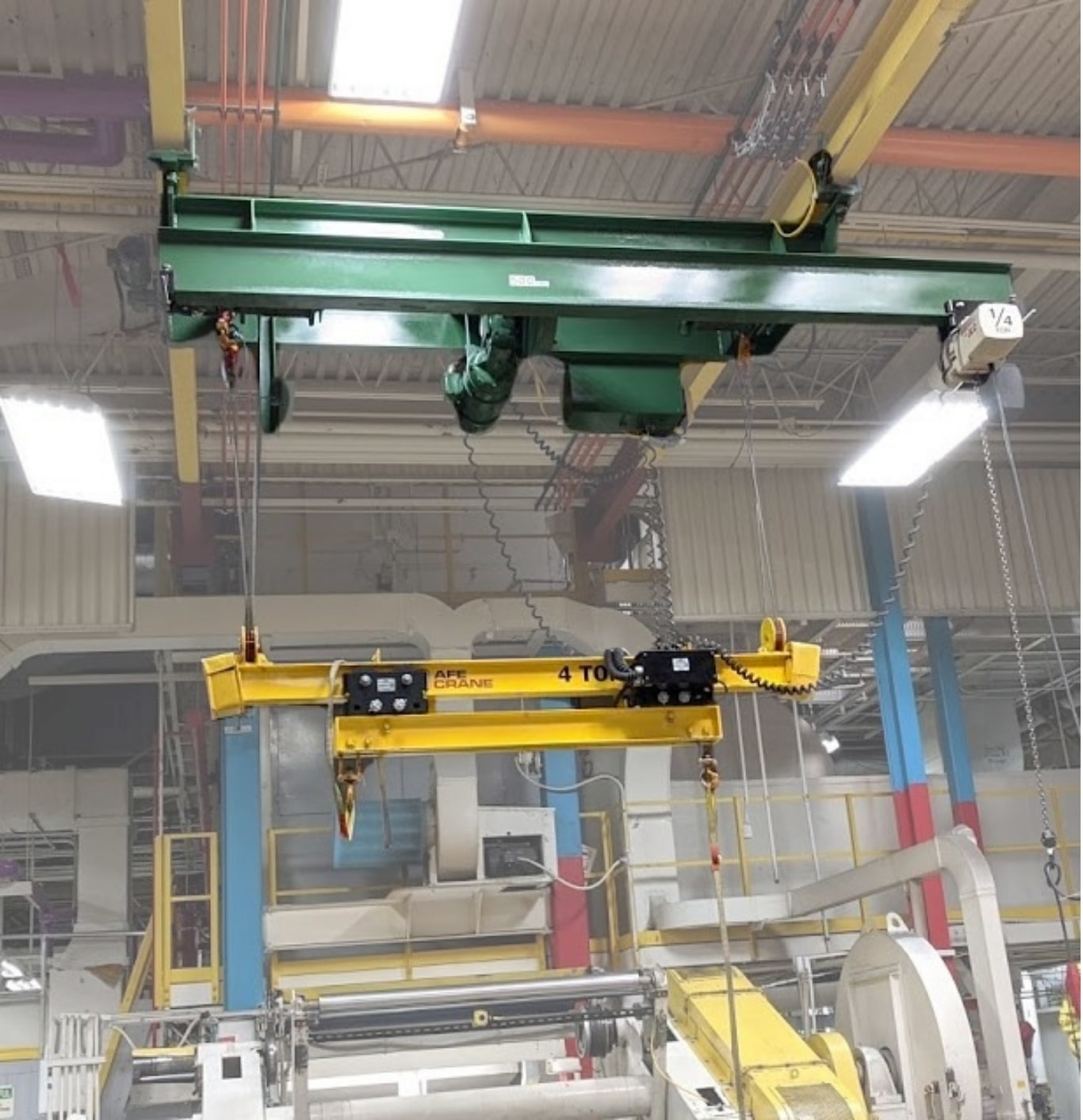 AFE Crane Custom Designed 4 Ton Side Shifting Load Bar