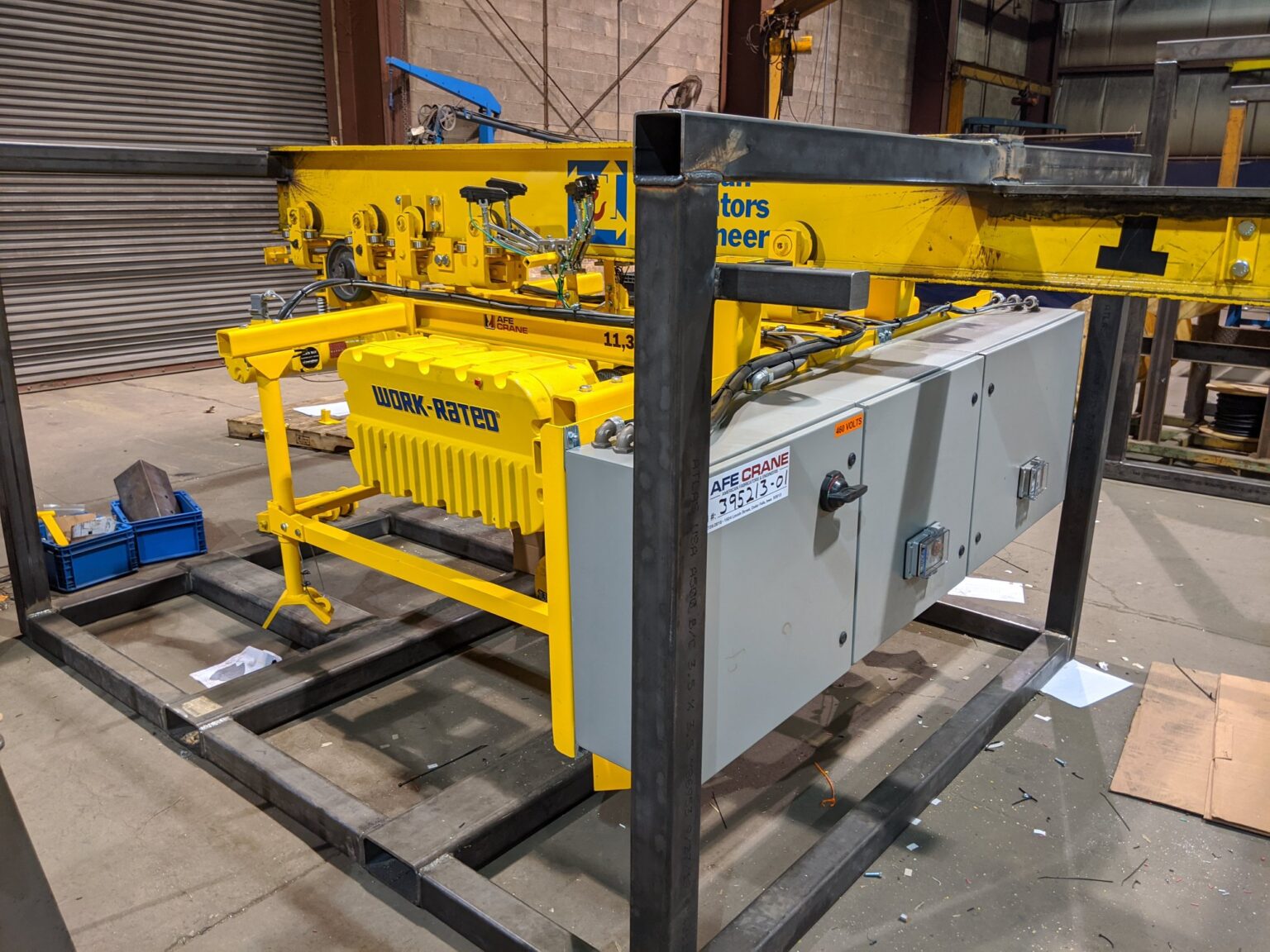 5 Ton Specialty Hoist Carrier with PLC Controls