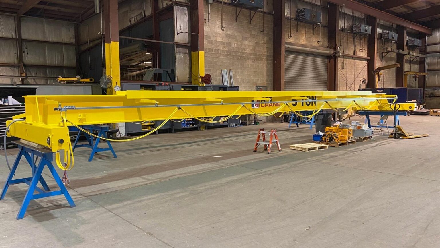 5 Ton Top Running Single Girder Bridge Crane