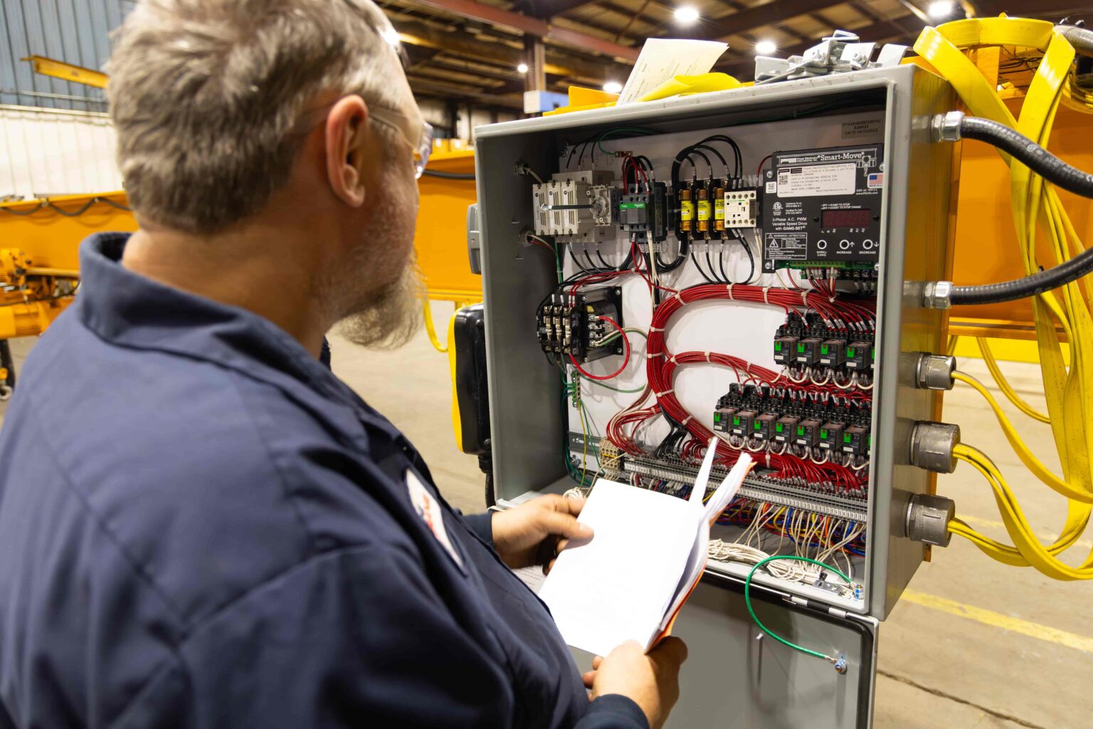 AFE Crane Advanced PLC Bridge Crane Control Panel