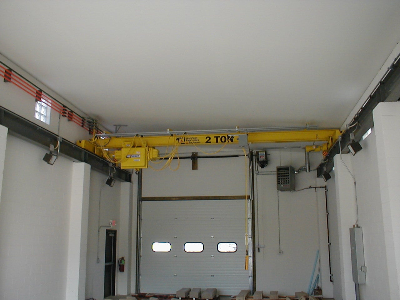 AFE Crane Custom Configured Conductor Bar Runway Electrification on Top Running Crane