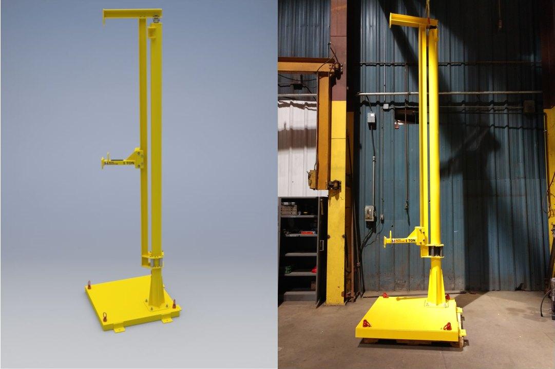 AFE Crane Custom Designed Jib Crane