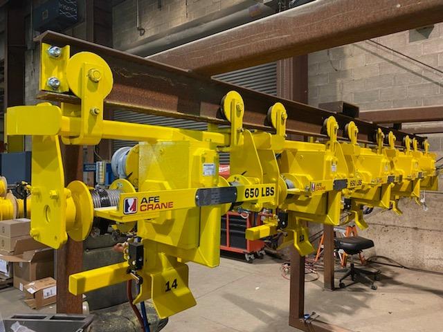 AFE Crane Custom Designed Monorail Hoist Carriers