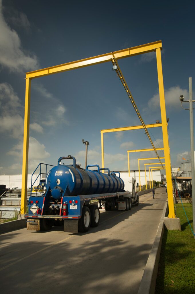 Overhead Protection Flat Rack Overhead Fall Protection Systems Rigid Rail | AFE Crane