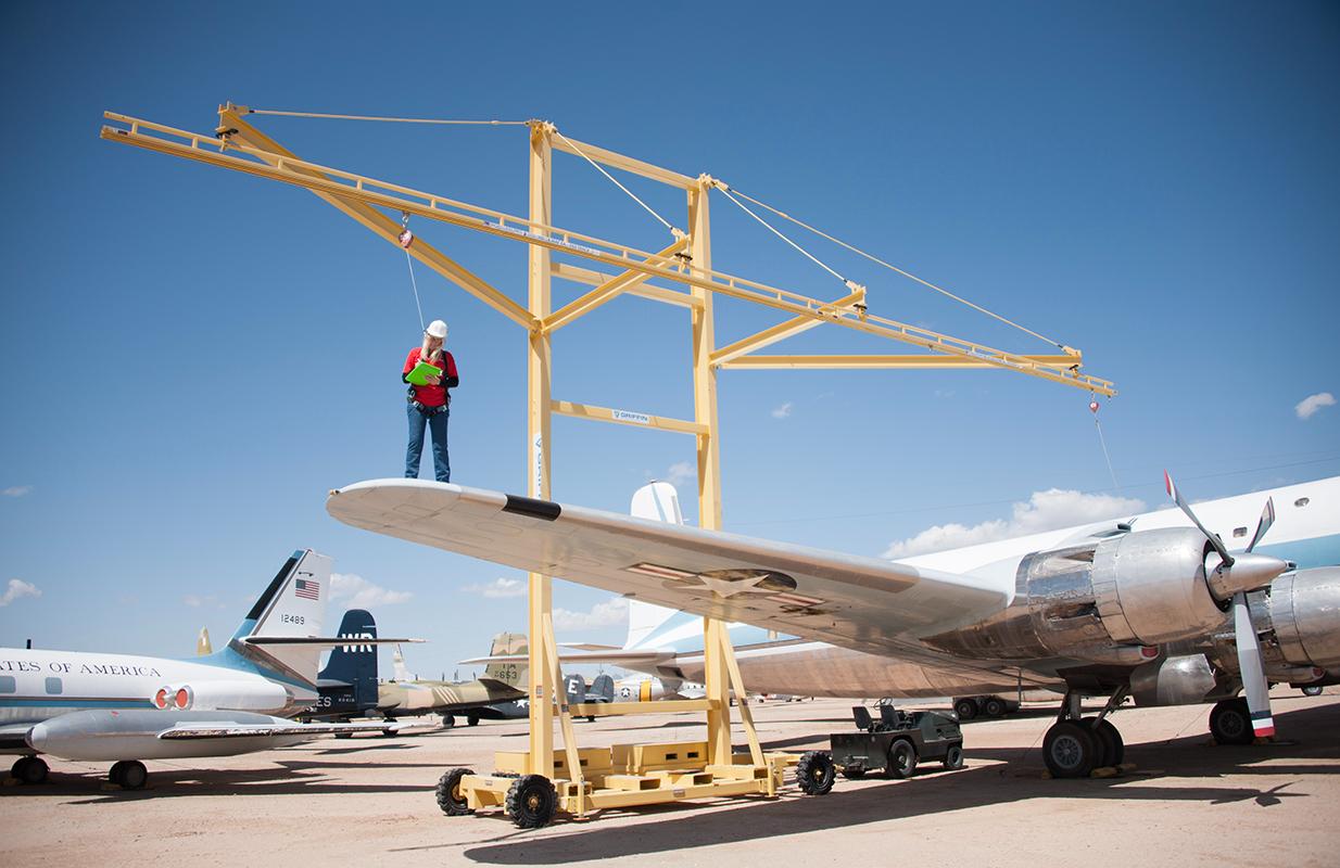 Rigid Lifelines Griffin Wheeled System Fall Protection Systems