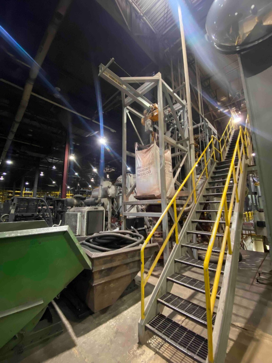 Cantilevered Monorail and Freestanding Structure