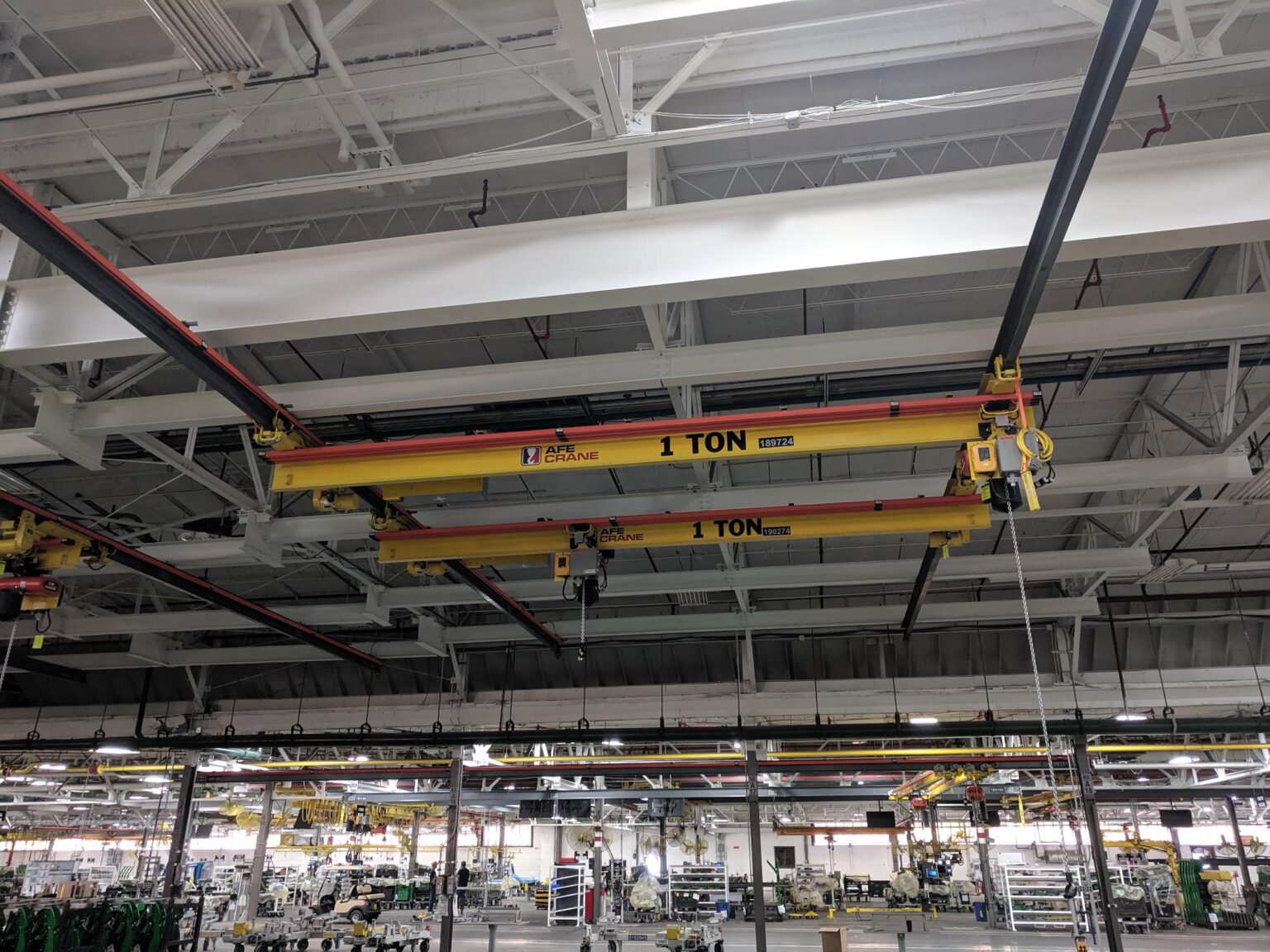 AFE Crane Patented Track Single Girder Bridge Cranes and Runway