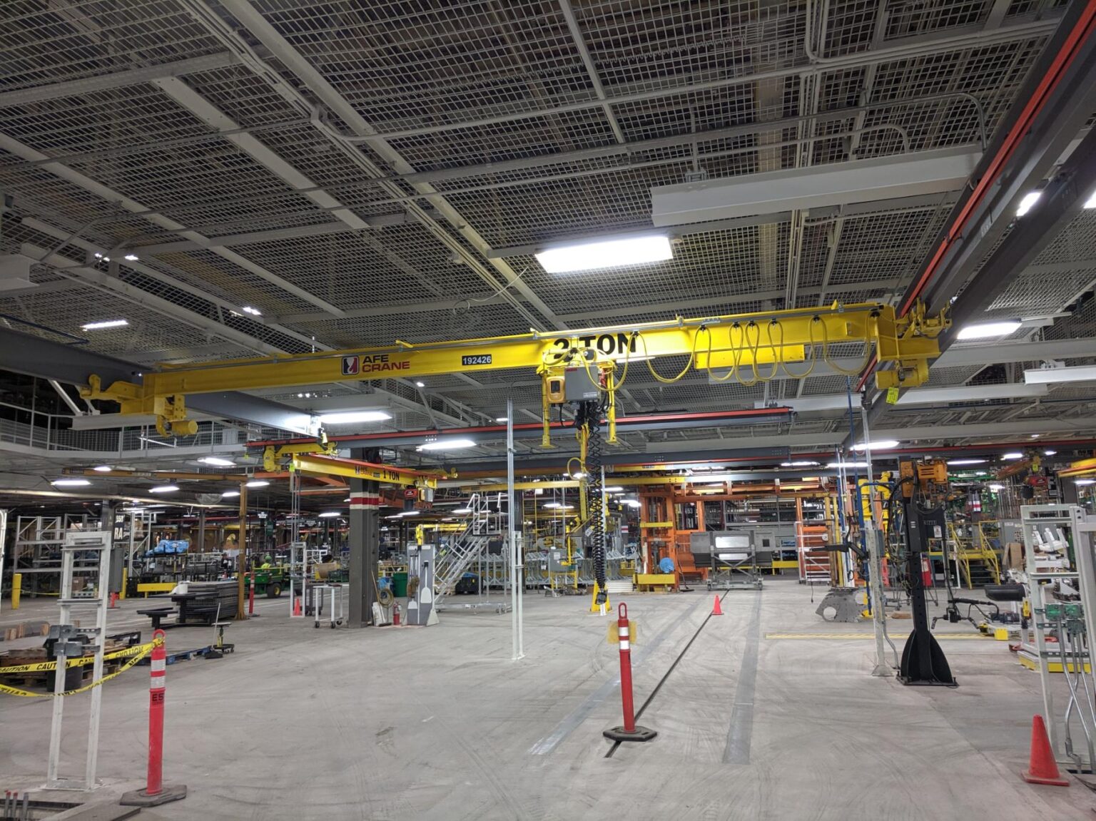 2 Ton Low Headroom Bridge Crane with Hoist Load Stabilizers