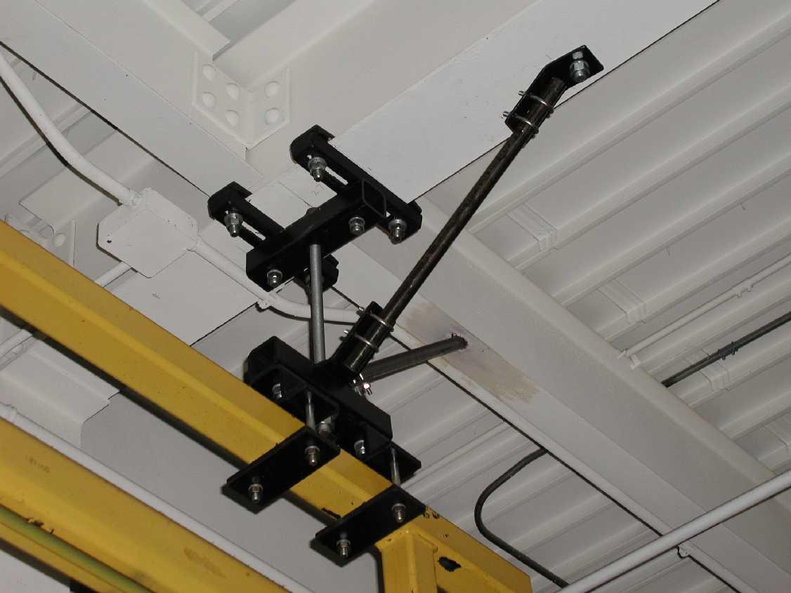 Workstation Crane Runway Hanger and Sway Bracing