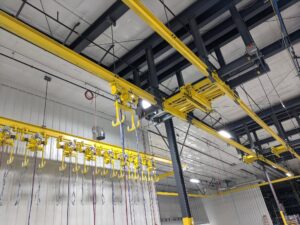 AFE Crane Patented Track Monorail Shuttle Crane
