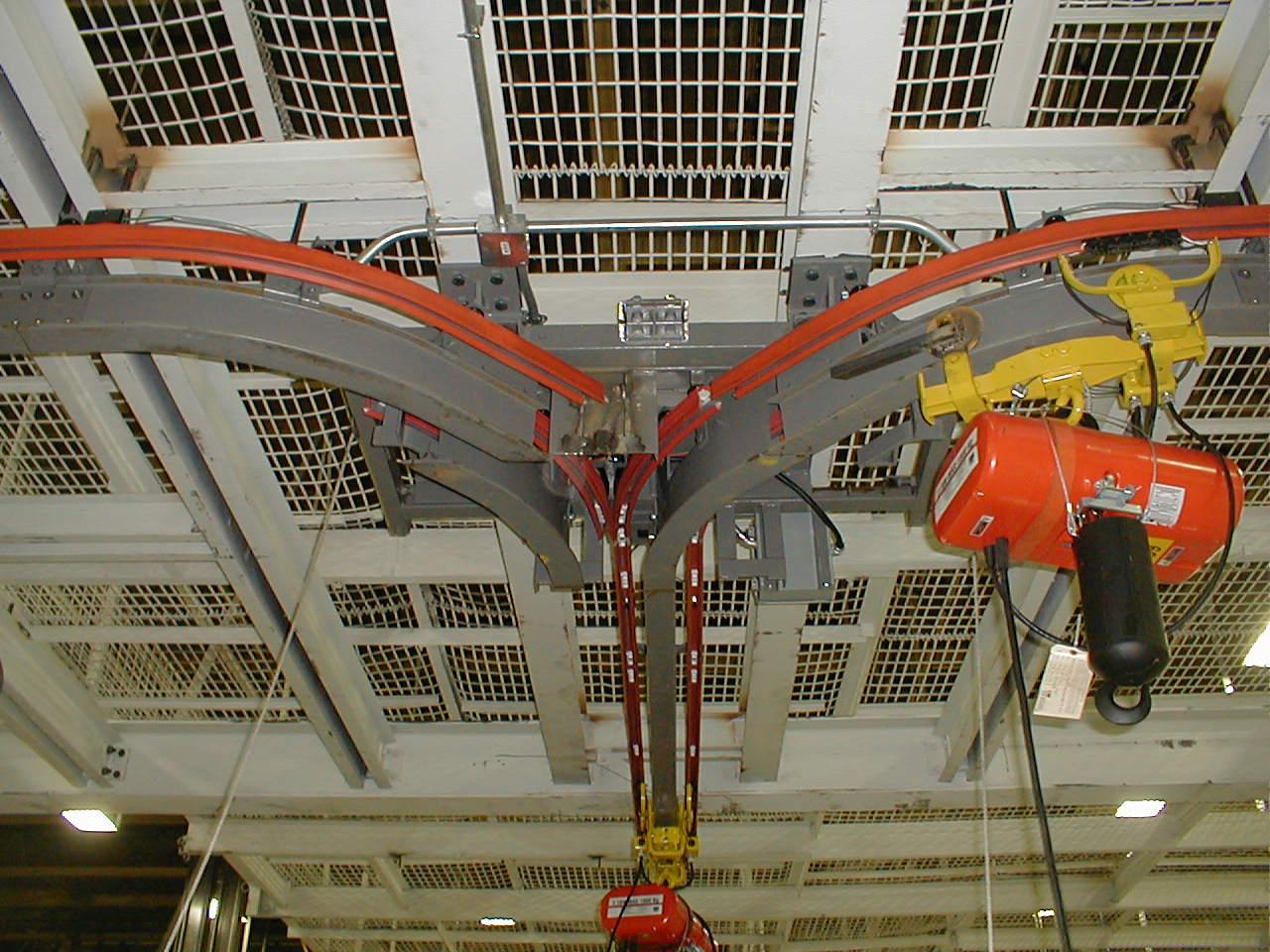 Patented Track Monorail Switch