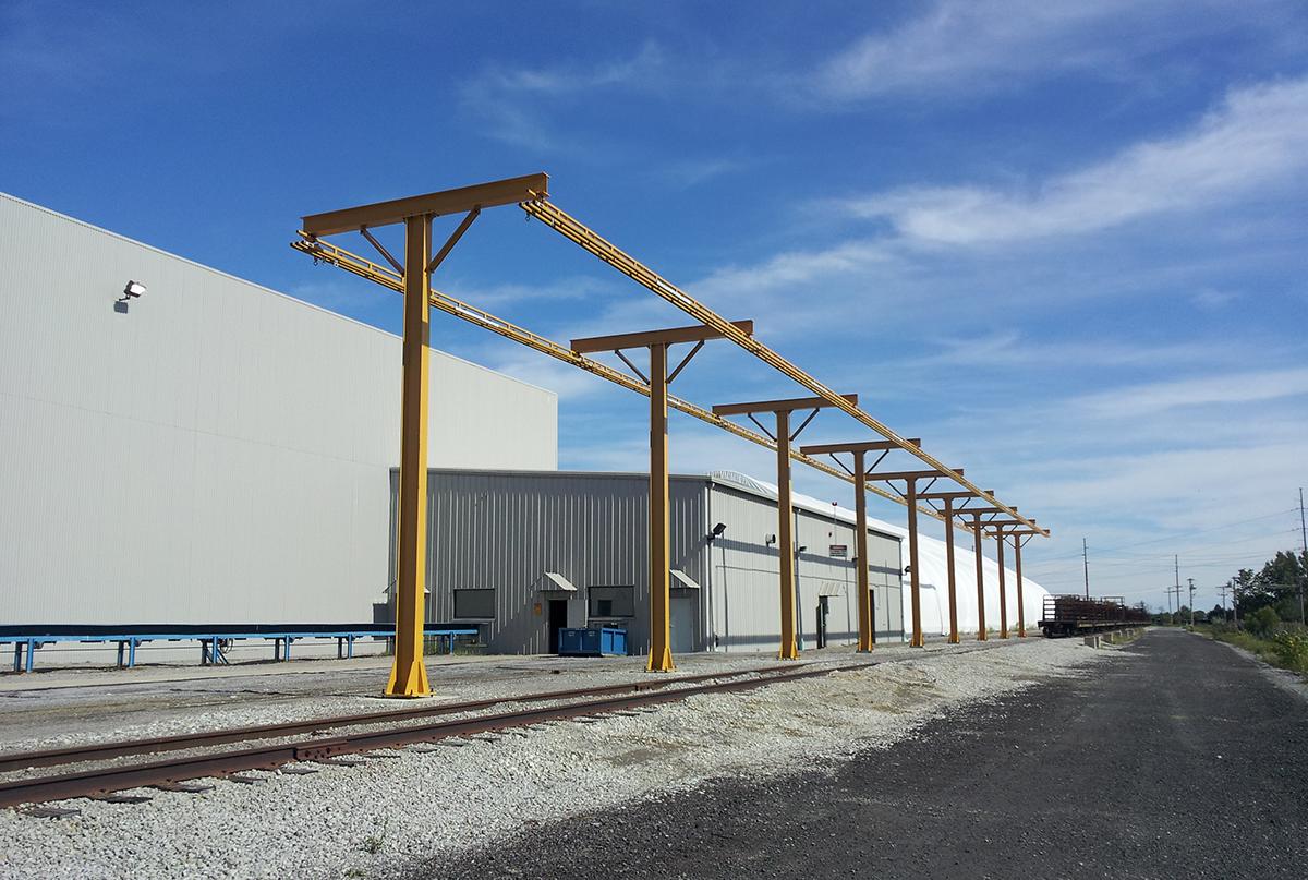 Rigid Lifelines T-Frame Fall Protection Systems