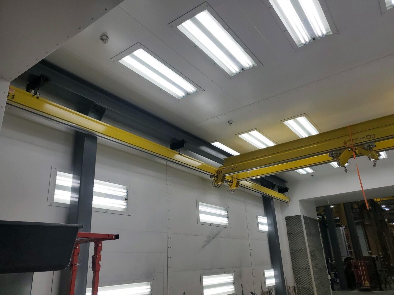 AFE Crane Freestanding Low Headroom Unified Double Girder Workstation Bridge Crane System